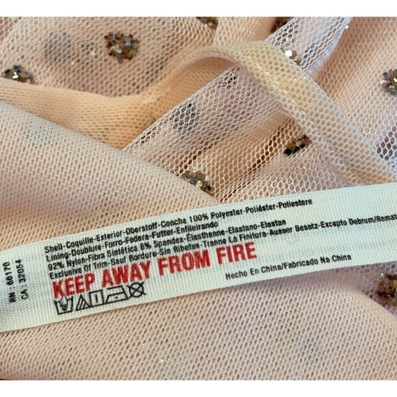 Intimately Free People Want To Have Fun Glitter Polka Dot Maxi Dress Size S Peac - Picture 9 of 11